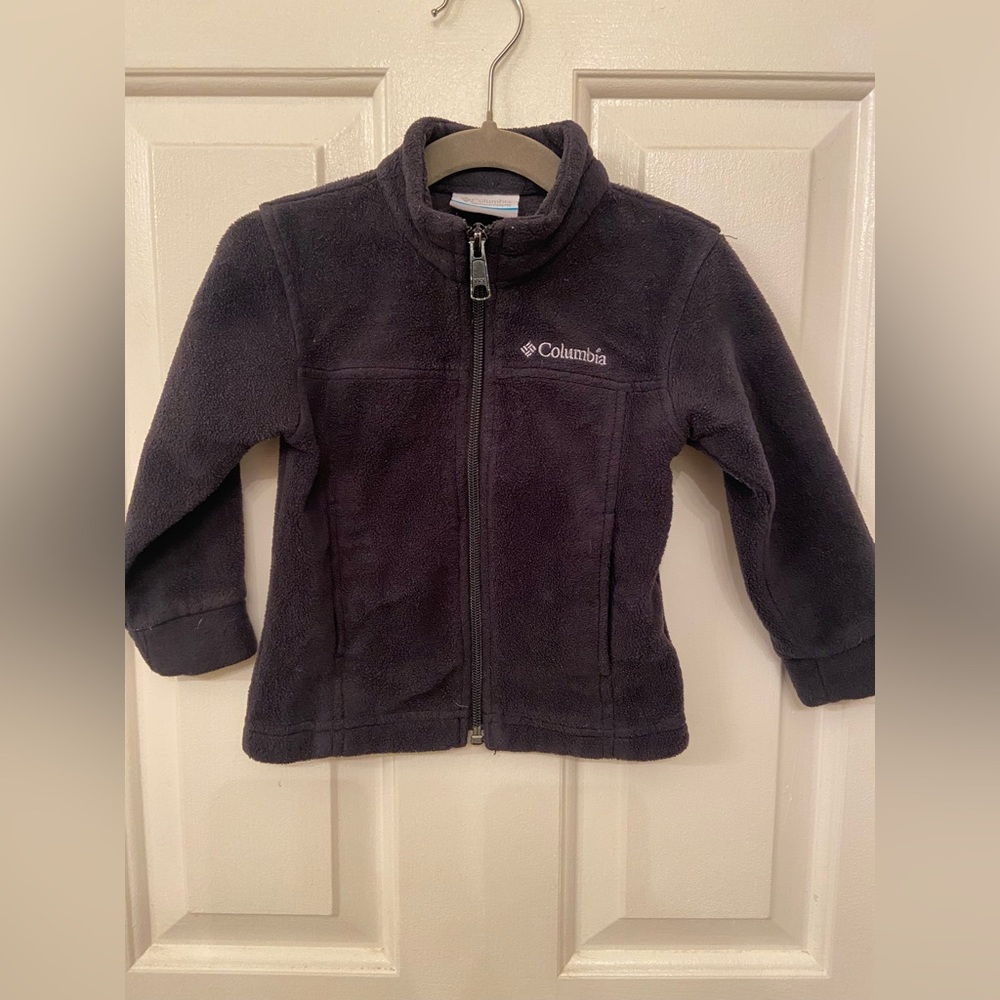 Columbia Charcoal Fleece Jacket